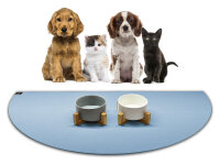 SANOZOO® - Napfunterlage, Öko-Tex, Halbrund 40 x...
