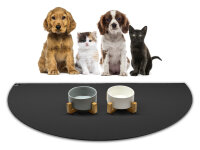 SANOZOO® - Napfunterlage, Öko-Tex, Halbrund Set...
