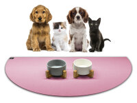 SANOZOO® - Napfunterlage, Öko-Tex, Halbrund Set...
