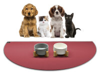 SANOZOO® - Napfunterlage, Öko-Tex, Halbrund Set...