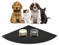SANOZOO® - Napfunterlage, Öko-Tex, Eckrund Set...