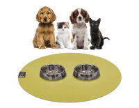 SANOZOO® - Napfunterlage, Öko-Tex, Rund 120 cm...