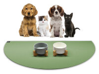 SANOZOO® - Napfunterlage, Öko-Tex, Halbrund Set...