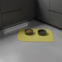 SANOZOO® - Napfunterlage, Öko-Tex, Blatt Mangogelb 40 x 60 cm