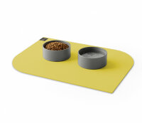 SANOZOO® - Napfunterlage, Öko-Tex, Blatt Mangogelb 40 x 60 cm