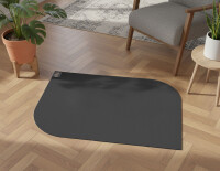 SANOZOO® - Napfunterlage, Öko-Tex, Blatt Grau 60...