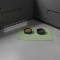 SANOZOO® - Napfunterlage, Öko-Tex, Blatt Olivgrün 60 x 90 cm