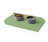 SANOZOO® - Napfunterlage, Öko-Tex, Blatt Olivgrün 60 x 90 cm