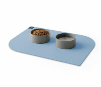 SANOZOO® - Napfunterlage, Öko-Tex, Blatt Hellblau 60 x 90 cm