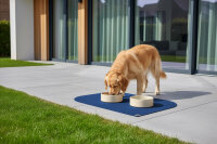 SANOZOO® - Napfunterlage, Öko-Tex, Blatt Blau 60 x 90 cm