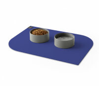 SANOZOO® - Napfunterlage, Öko-Tex, Blatt Blau 60 x 90 cm