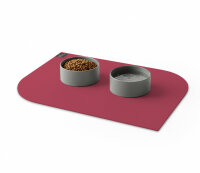 SANOZOO® - Napfunterlage, Öko-Tex, Blatt Rot 60 x 90 cm