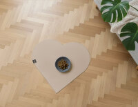 SANOZOO® - Napfunterlage, Öko-Tex, Herz 60x60cm...